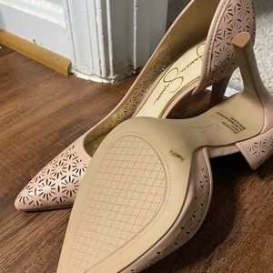 Soft pink Jessica Simpson heels